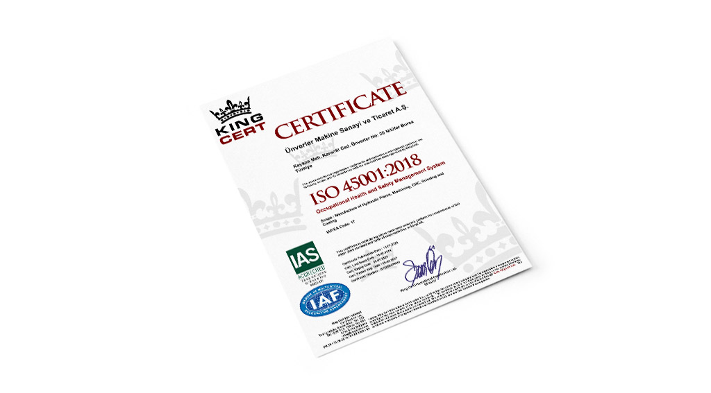 ISO 45001:2018